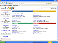 Google screen
