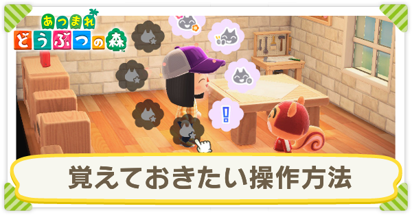 あつ森 持っていくもの