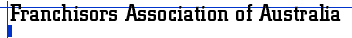 Franchisors Association of Australia