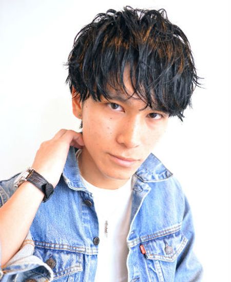 前髪 くせ毛 メンズ