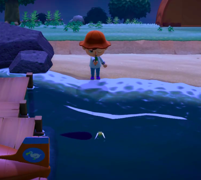 あつまれどうぶつの森 7 月魚