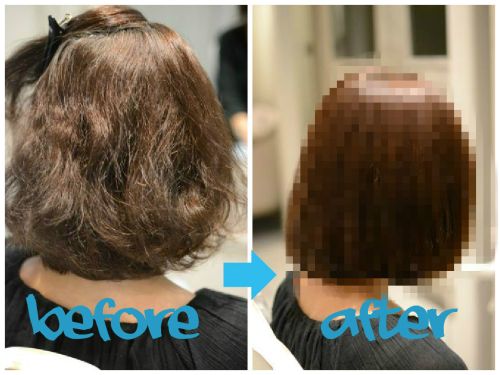 縮毛矯正 ジリジリ