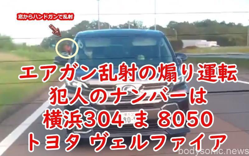 越谷 煽り運転 犯人