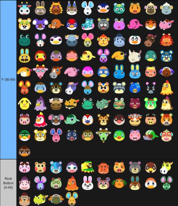 あつ森 もんじゃ 人気ランキング