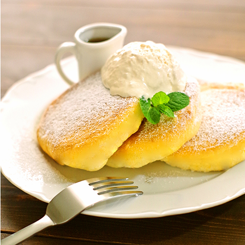 ホット ケーキ ミックス で スフレ パン ケーキ