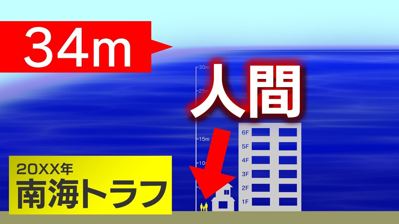 南海 トラフ 津波 範囲