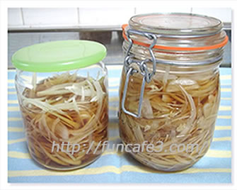 新 玉ねぎ 酢漬け