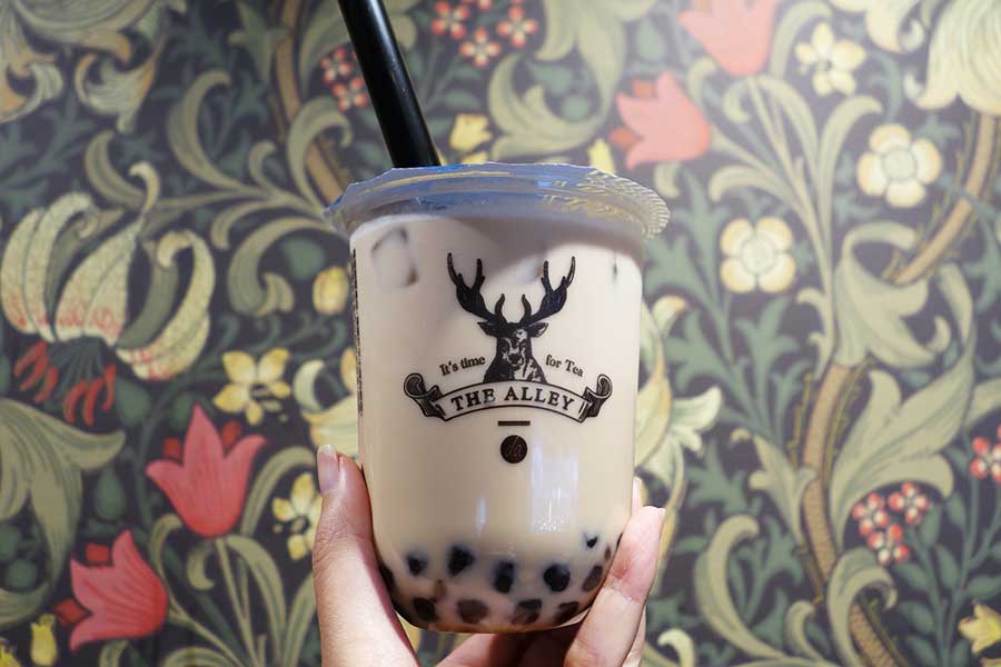 大阪 タピオカミルクティー