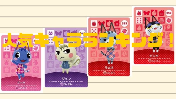 あつ森グルミン人気度