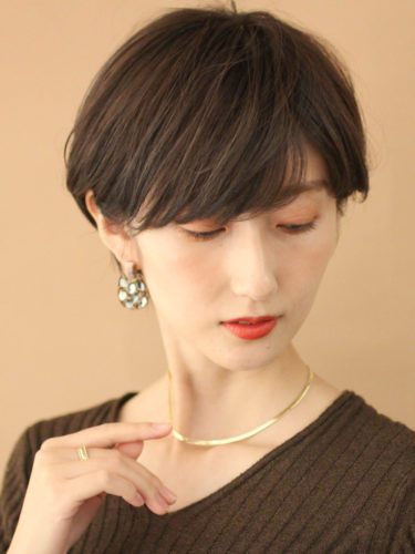 50 代 髪型 ショート 前髪 あり