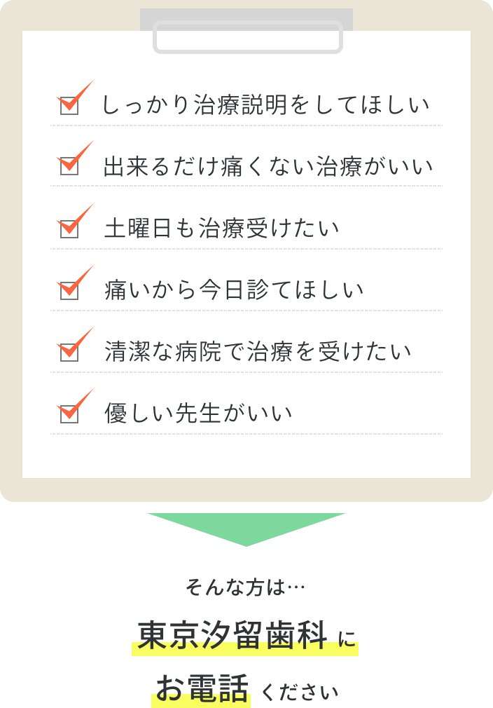 東京 歯医者 18時以降